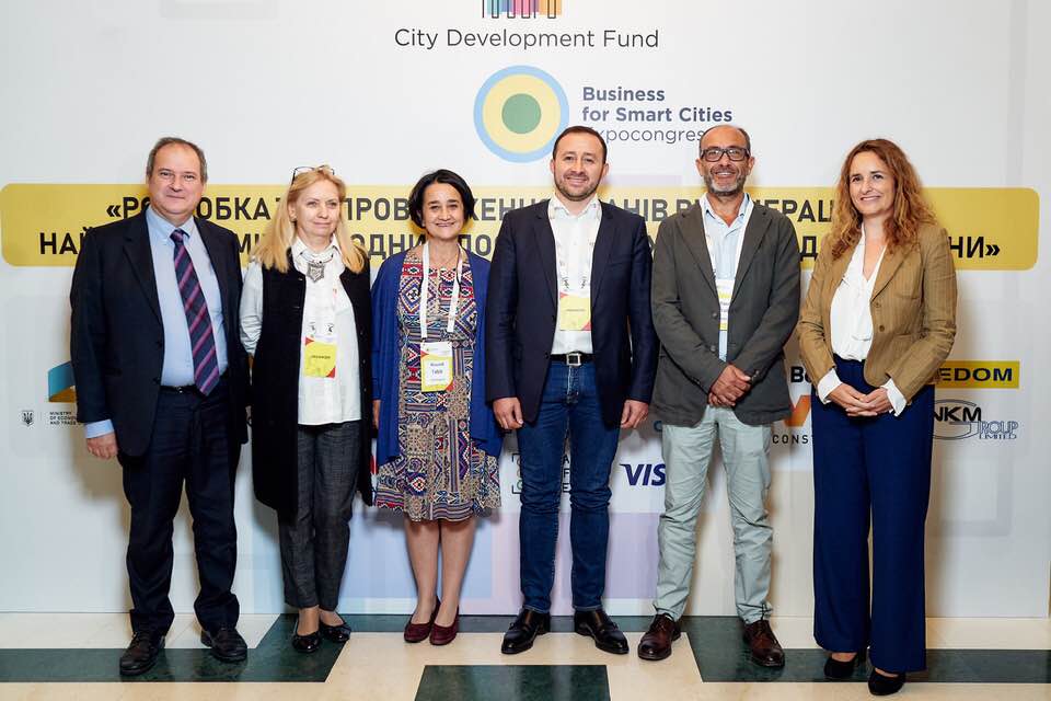 On September 19, 2019 in the Club of the Cabinet of Ministers of Ukraine took place Round table “Developing and implementing city transformation plans: the best international experience and opportunities for Ukraine”