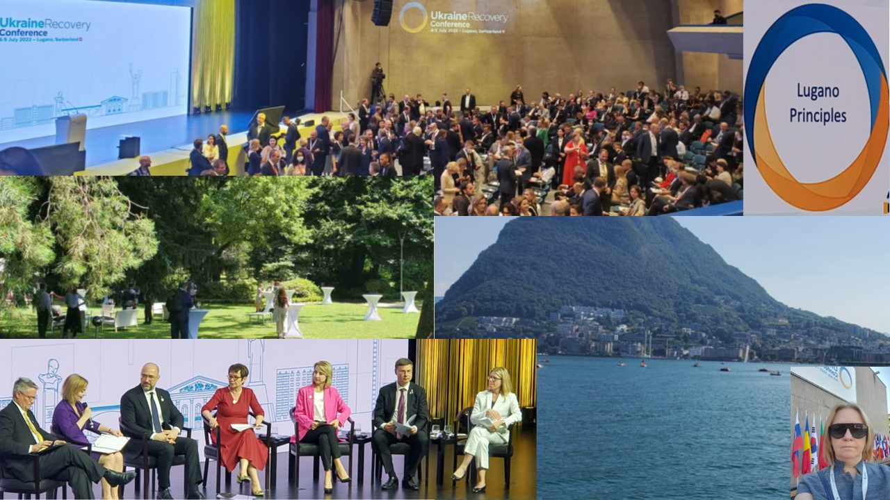 Ukraine Recovery Conference (URC 2022), Lugano, Switzerland